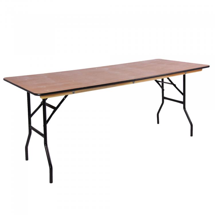 Klaptafel recht - 220 x 76