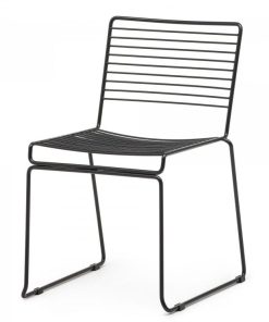 Wire black (stoel)