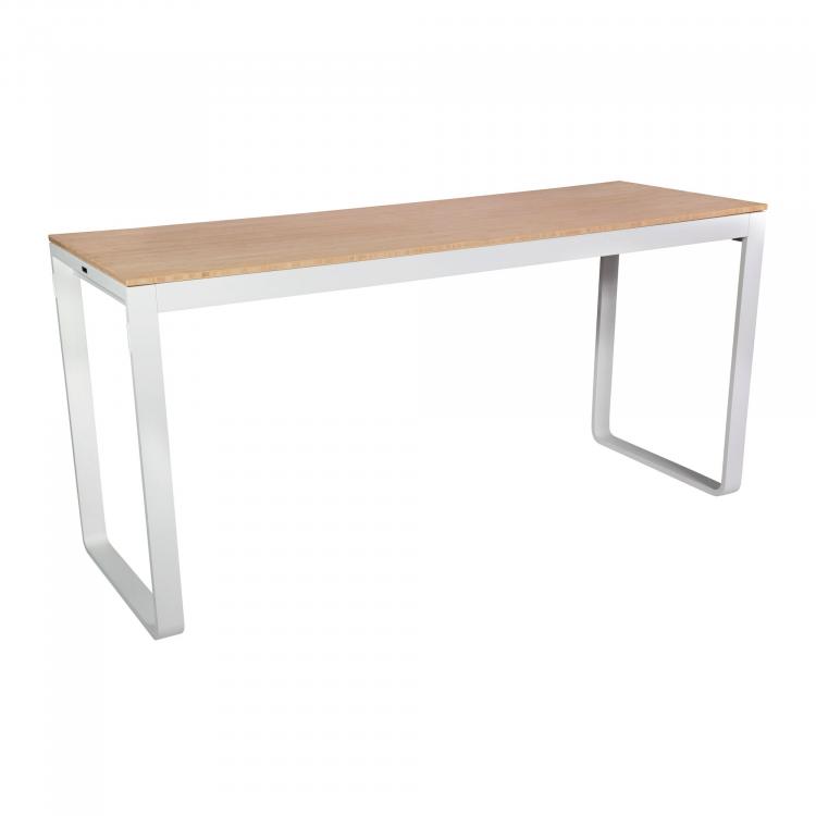 Flow high white - houten blad