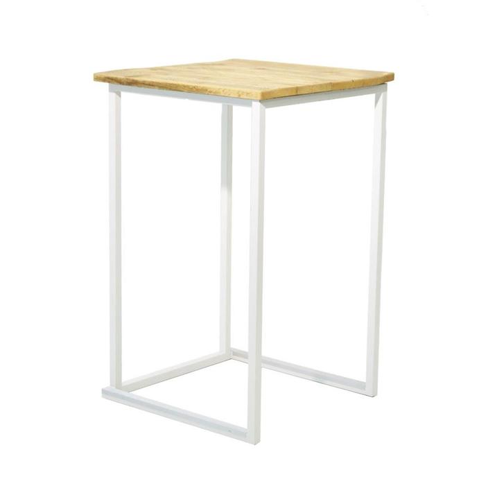 Kubo white - steigerhouten blad