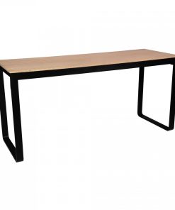 Flow high black - houten blad