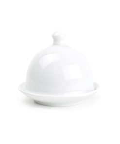 White boterpot 9cm