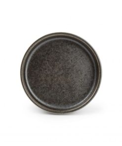 Ceres plate black 13,5x3cm