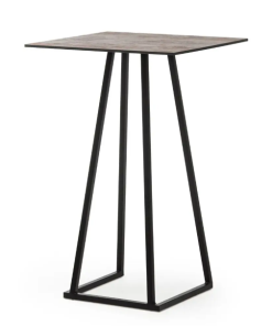 Statafel Linea - mandu slate (grey black top)